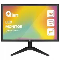 Monitor Qian OfficeMate LCD 19", 1440x900 WXGA+, 75Hz, HDMI, Negro