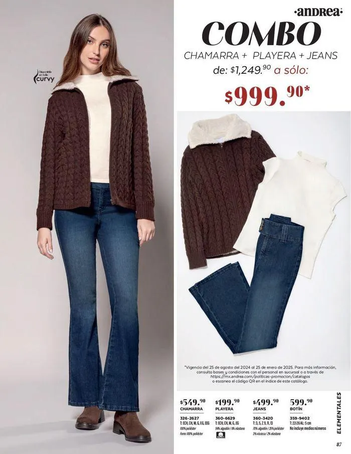 Catálogo de ANDREA - ANDREA VESTIR 26 de agosto al 25 de enero 2025 - Pagina 153