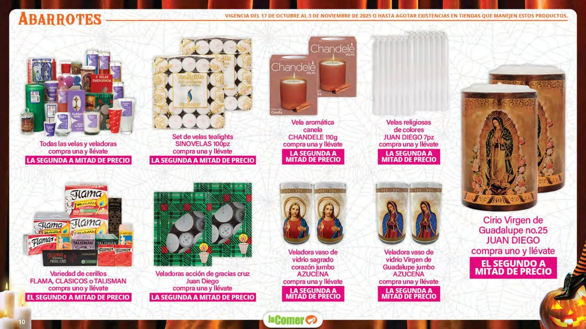 Catálogo de Folleto La Comer 17 de octubre al 3 de noviembre 2025 - Pagina 10