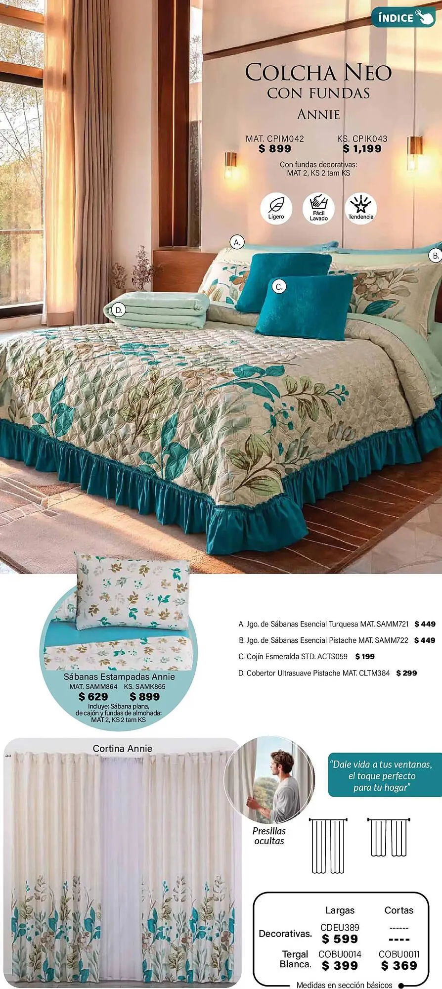 Catálogo de Catálogo Colchas Concord 1 de noviembre al 1 de febrero 2026 - Pagina 75