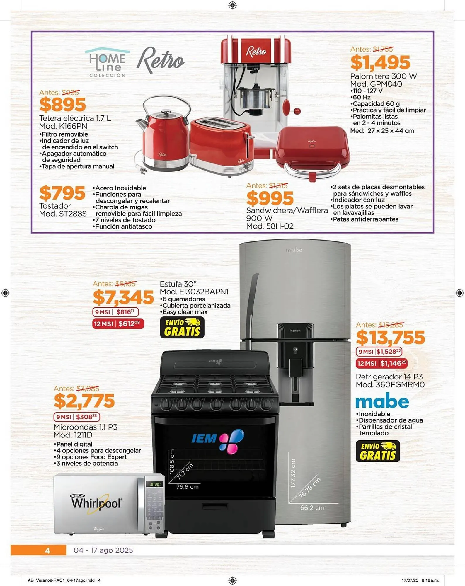 Catálogo de Catálogo Chedraui 5 de agosto al 17 de agosto 2025 - Pagina 4