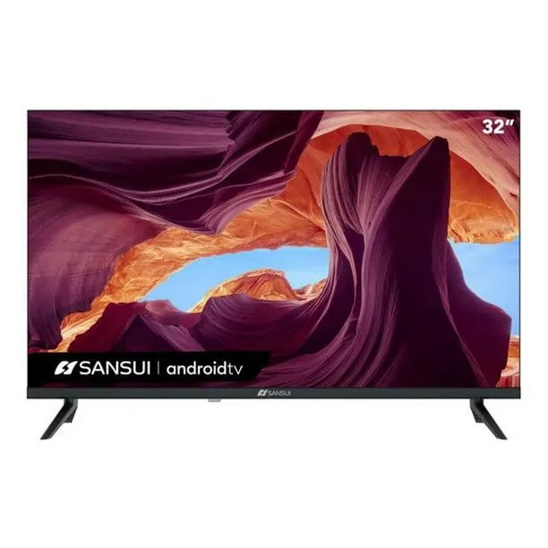 Televisor Smart TV Sansui de 32 pulgadas, modelo SMX-32v1ha con Android TV HD Led