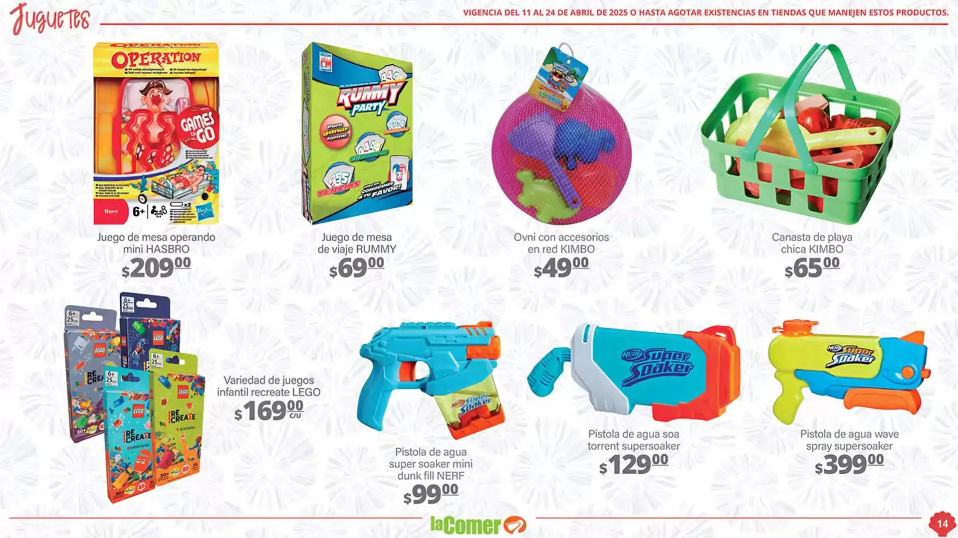 Catálogo de Catálogo La Comer 11 de abril al 24 de abril 2025 - Pagina 14