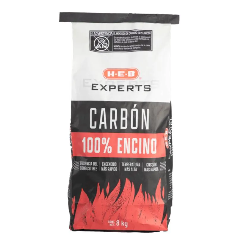 Carbón Encino 8kg 1 Pz