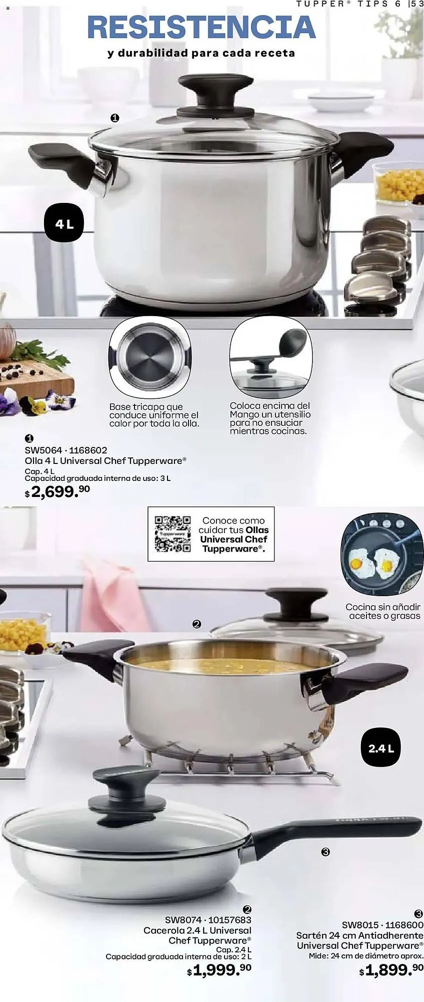 Catálogo de Catálogo Tupperware 19 de mayo al 16 de junio 2025 - Pagina 53