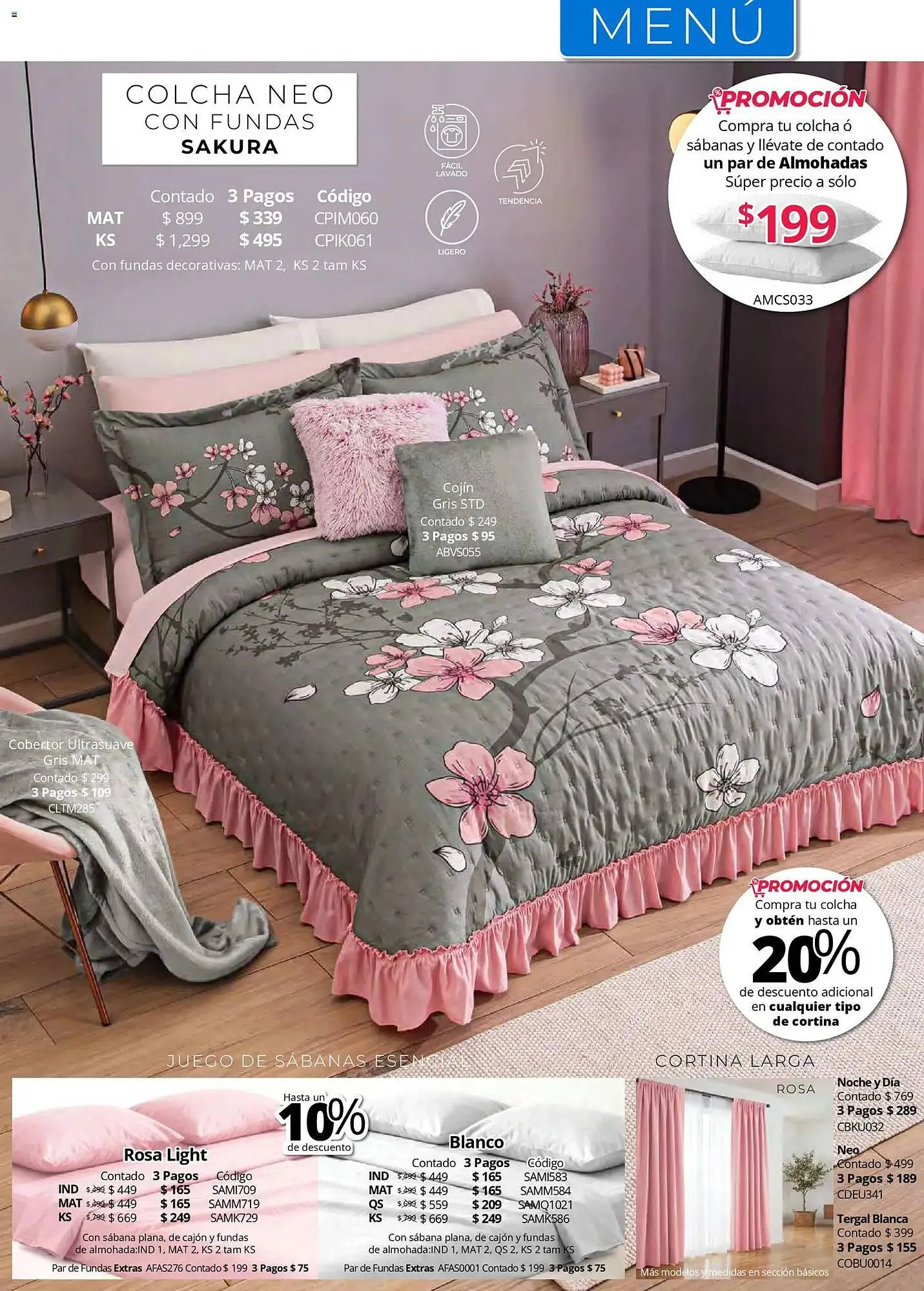 Catálogo de Catálogo Colchas Concord 1 de mayo al 1 de agosto 2026 - Pagina 126