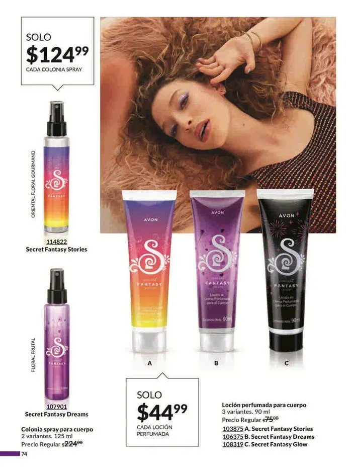 Catálogo de Avon COSMÉTICOS C10 15 de mayo al 19 de junio 2024 - Pagina 74