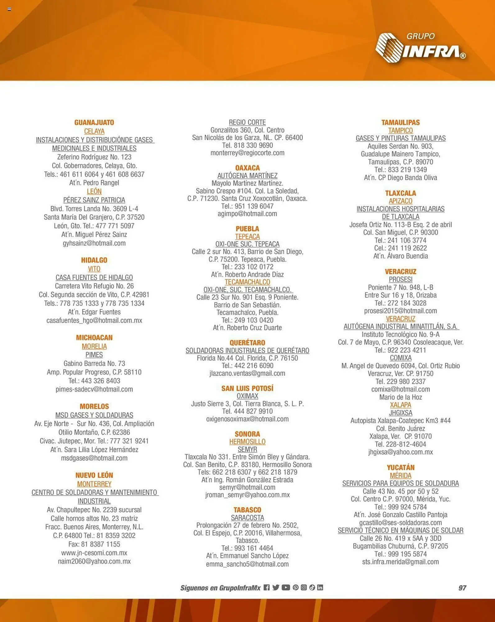 Catálogo de Catálogo Infra 1 de febrero al 31 de diciembre 2023 - Pagina 99