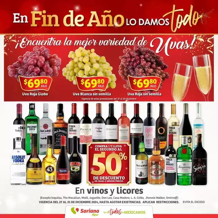 Catálogo de Fin de Semana Híper 27 de diciembre al 31 de diciembre 2024 - Pagina 1