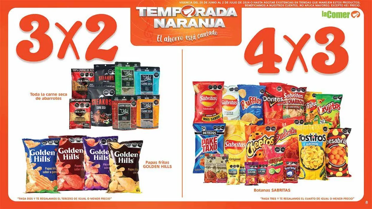 Catálogo de Temporada Naranja 26 de junio al 2 de julio 2024 - Pagina 8