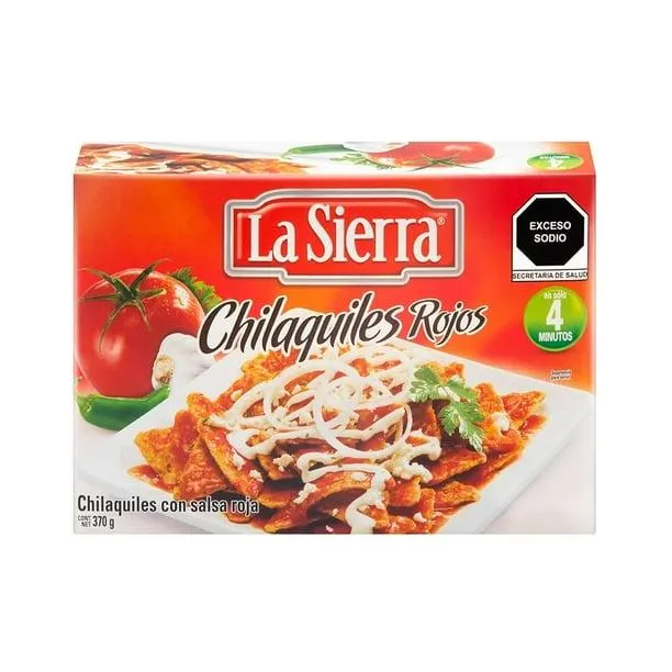 Chilaquiles La Sierra salsa roja 370 g