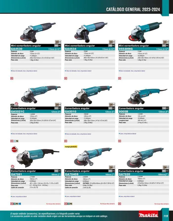 Catálogo de Catálogo General 2023/2024 3 de enero al 31 de diciembre 2024 - Pagina 119