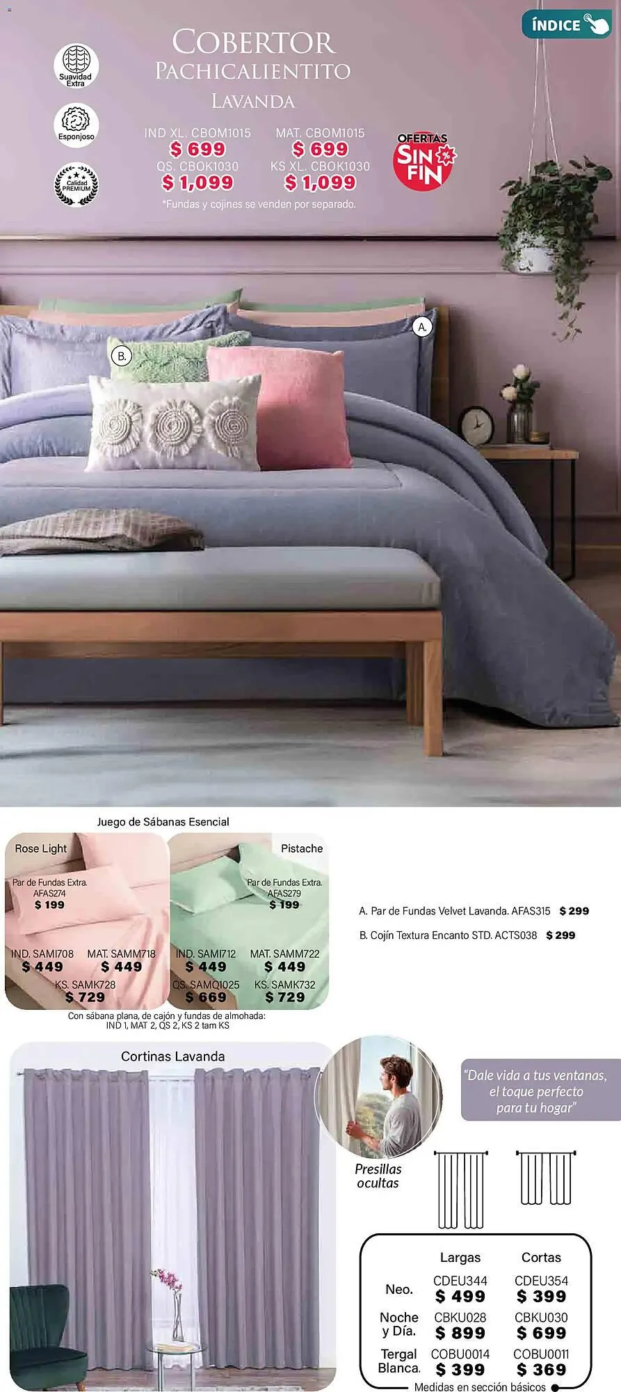 Catálogo de Catálogo Colchas Concord 1 de noviembre al 1 de febrero 2026 - Pagina 296