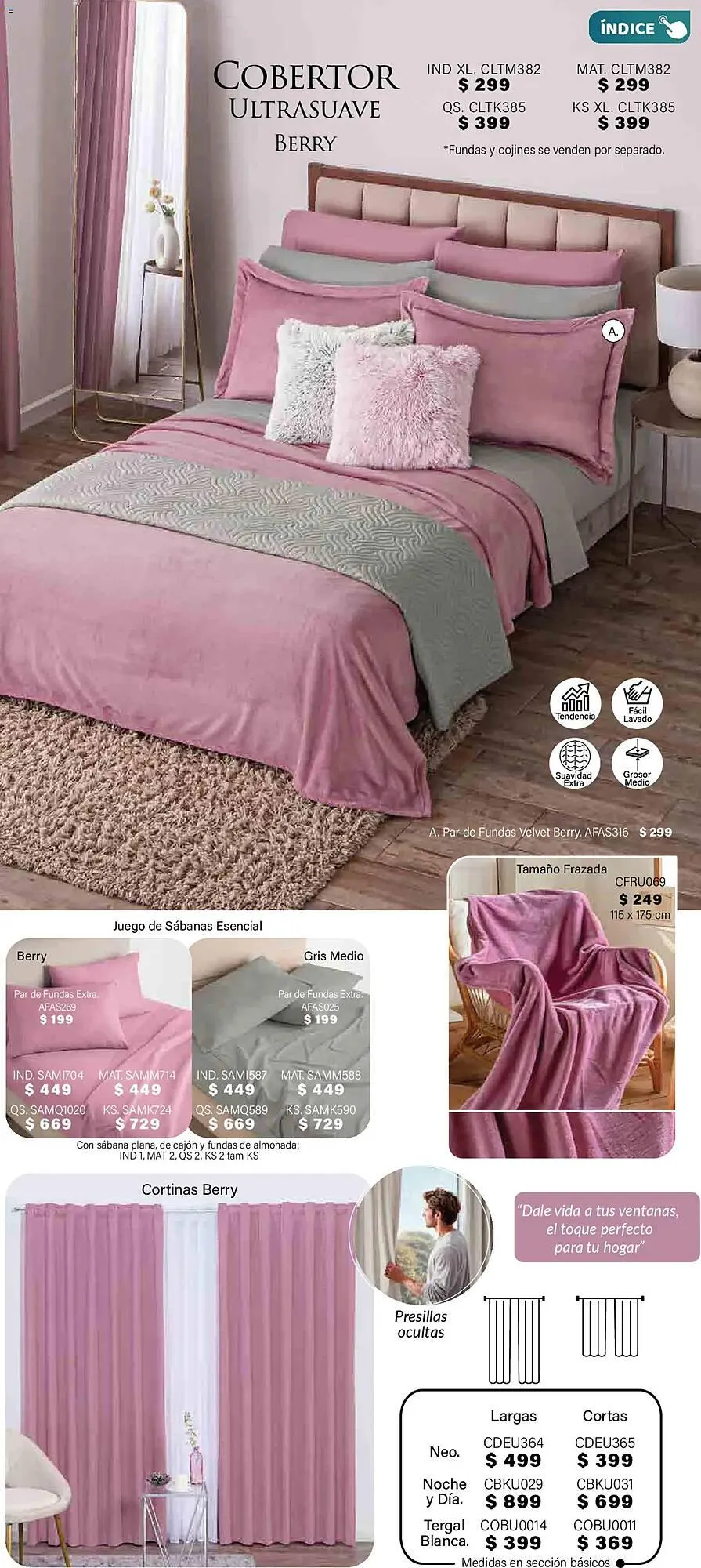 Catálogo de Catálogo Colchas Concord 1 de noviembre al 1 de febrero 2026 - Pagina 381