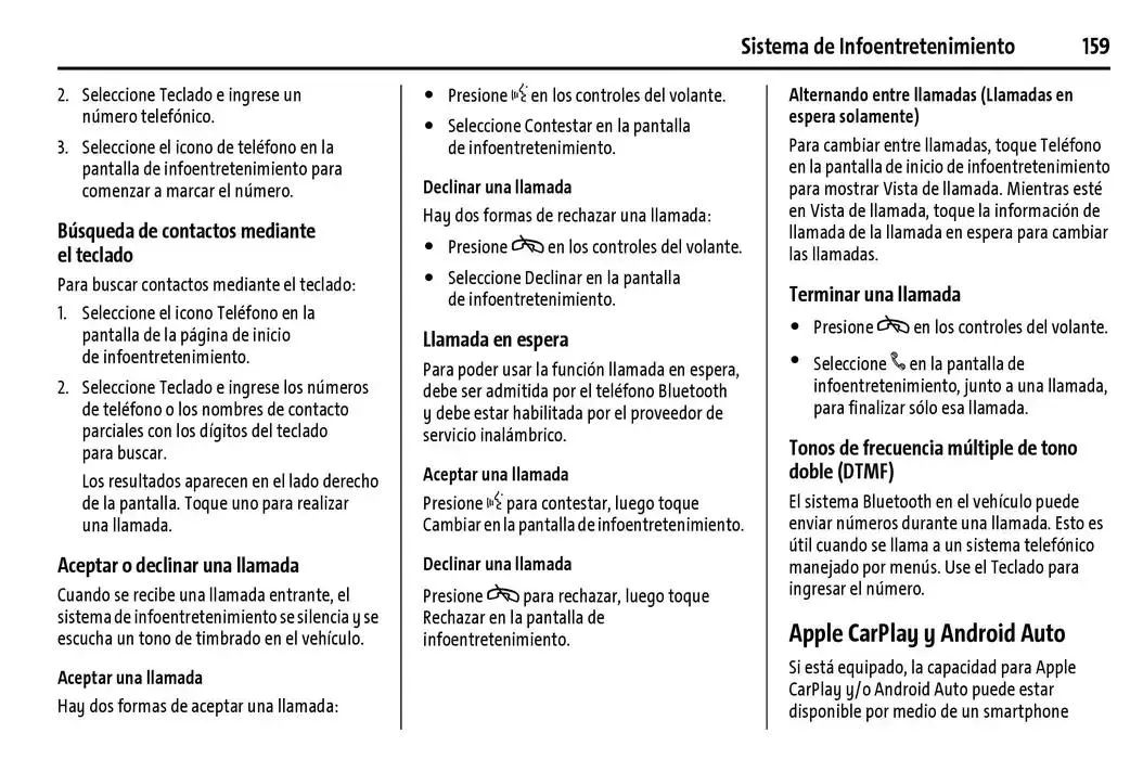 Catálogo de Chevrolet Corvette Stingray Manual del propietario 22 de enero al 31 de diciembre 2025 - Pagina 160