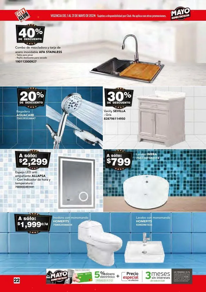 Catálogo de Mayo Espectacular 2 de mayo al 31 de mayo 2024 - Pagina 22
