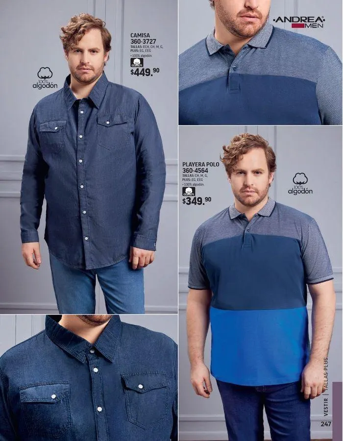 Catálogo de ANDREA - VESTIR CABALLERO 26 de agosto al 25 de enero 2025 - Pagina 63