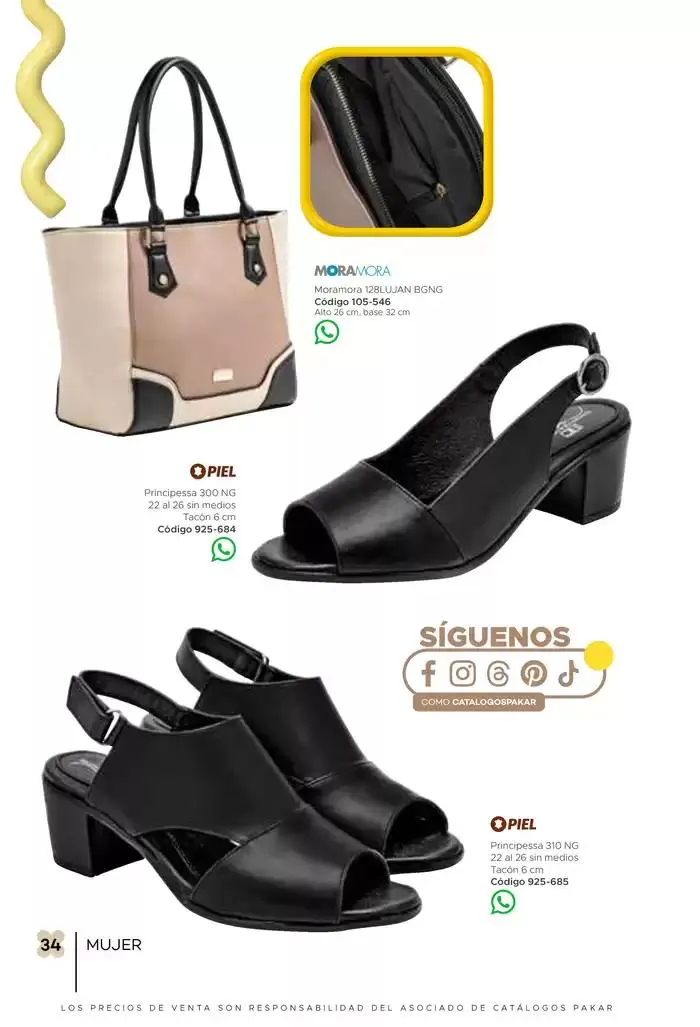 Catálogo de Pakar Mujer 31 de enero al 31 de agosto 2025 - Pagina 34