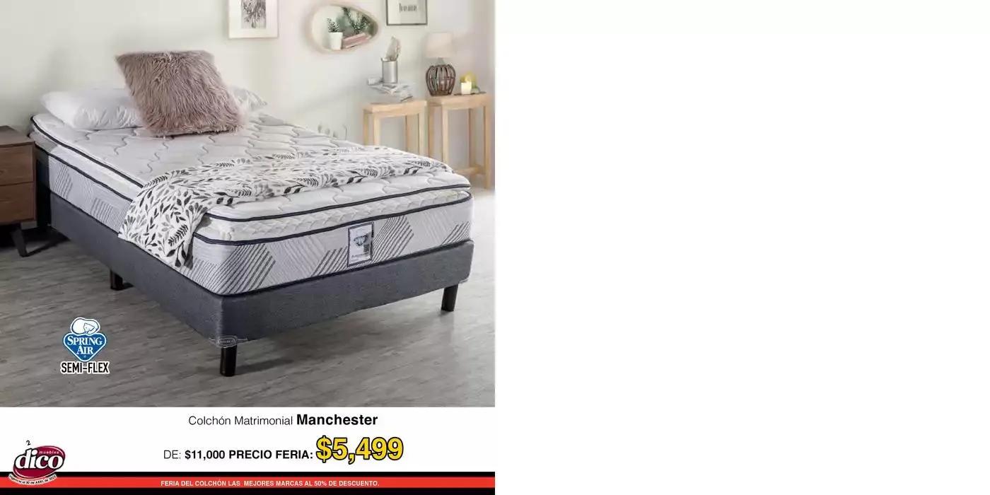 Catálogo de Muebles Dico Feria Del Colchon Centro 2025 10 de abril al 30 de abril 2025 - Pagina 2