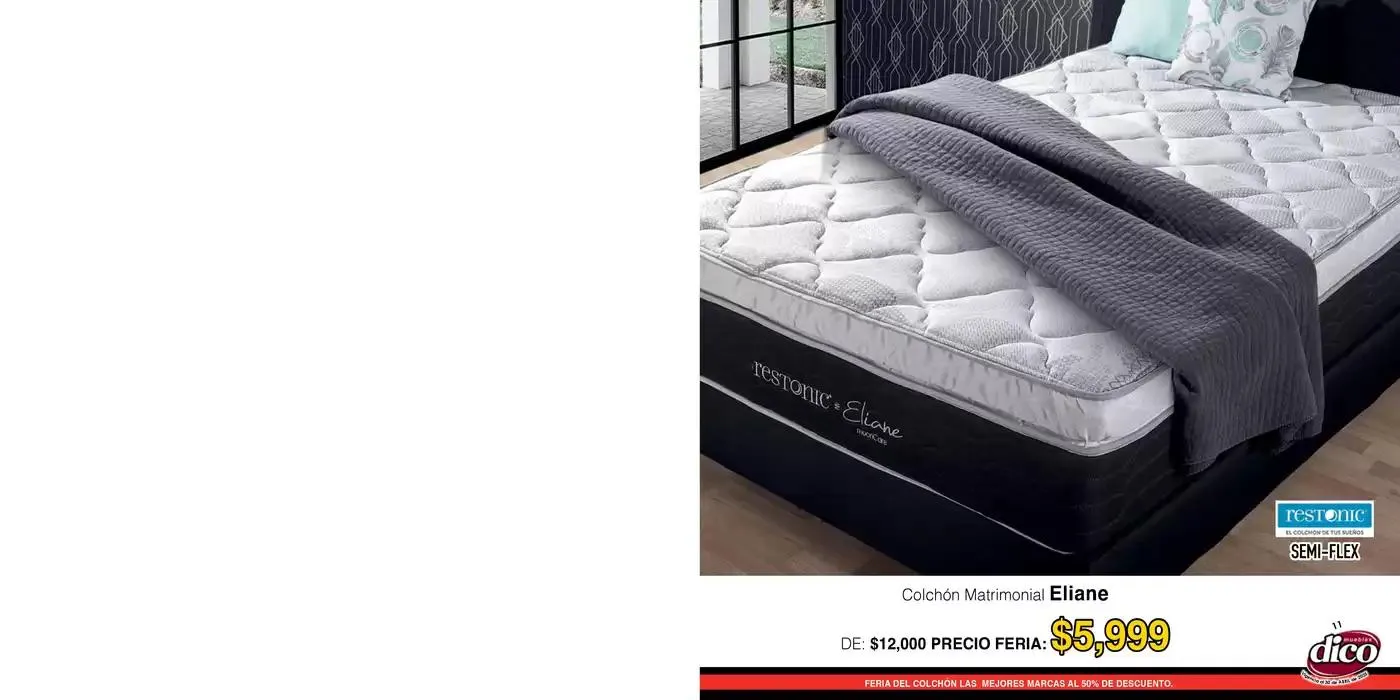 Catálogo de Muebles Dico Feria Del Colchon Centro 2025 10 de abril al 30 de abril 2025 - Pagina 11