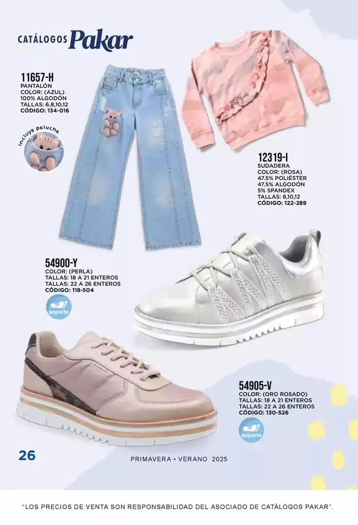 Catálogo de Pakar Coqueta 31 de enero al 31 de agosto 2025 - Pagina 26