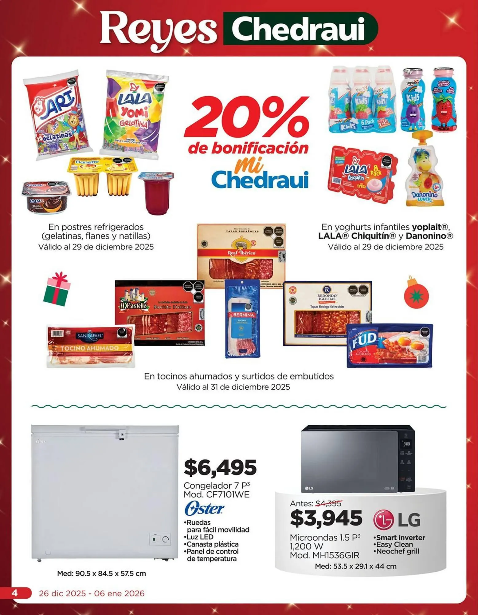 Catálogo de Folleto Chedraui 26 de diciembre al 6 de enero 2026 - Pagina 4