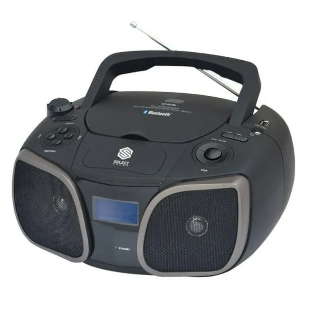 Radiograbadora BT8110 Select Sound con Bluetooth Radio FM Entrada USB