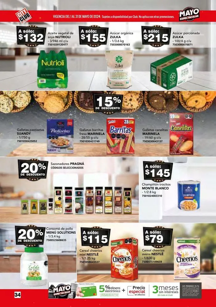 Catálogo de Mayo Espectacular 2 de mayo al 31 de mayo 2024 - Pagina 34