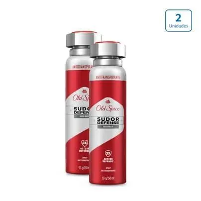 Desodorante Old Spice Seco Seco en spray x 2 unds x 93g c/u