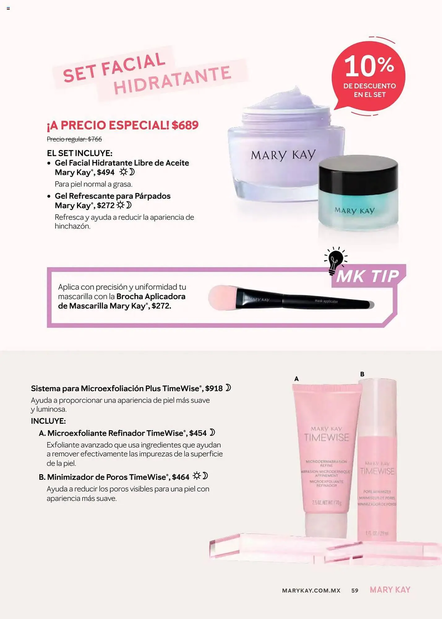 Catálogo de Catálogo Mary Kay 1 de marzo al 30 de abril 2025 - Pagina 59