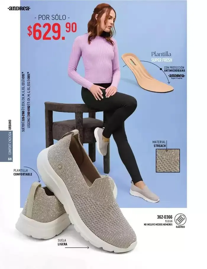 Catálogo de ANDREA - CALZADO CONFORT 26 de agosto al 25 de enero 2025 - Pagina 66