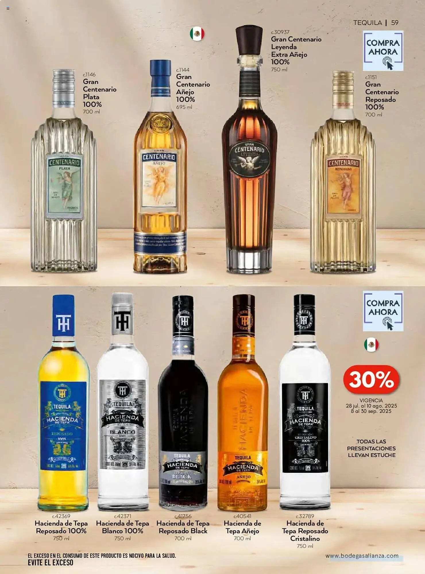 Catálogo de Catálogo Bodegas Alianza 1 de julio al 1 de octubre 2025 - Pagina 61