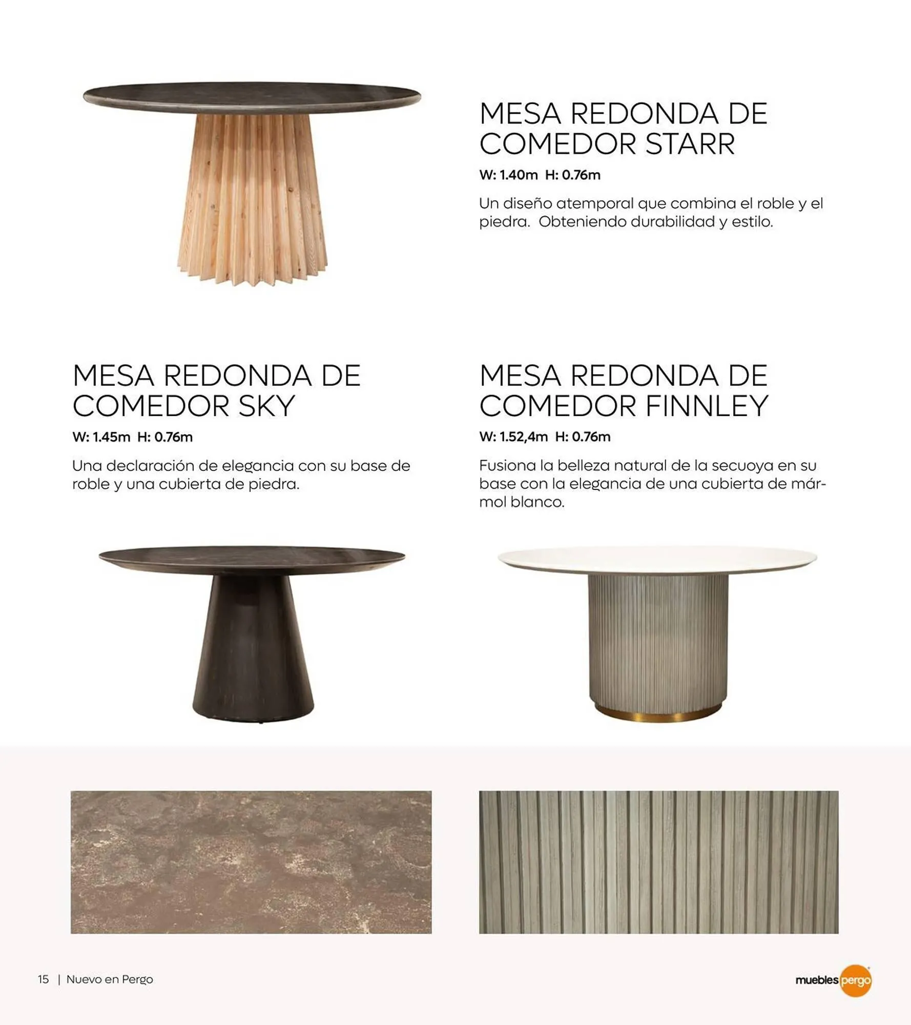 Catálogo de Catálogo Muebles Pergo 9 de enero al 31 de diciembre 2024 - Pagina 15