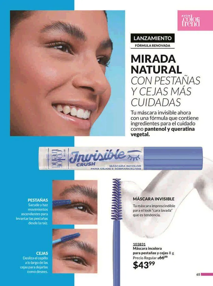 Catálogo de Avon COSMÉTICOS C10 15 de mayo al 19 de junio 2024 - Pagina 65