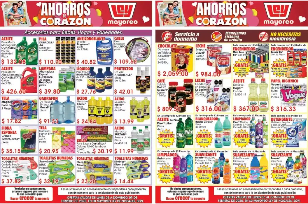 Catálogo de Ahorros de corazón Nogales 3 de febrero al 9 de febrero 2025 - Pagina 1