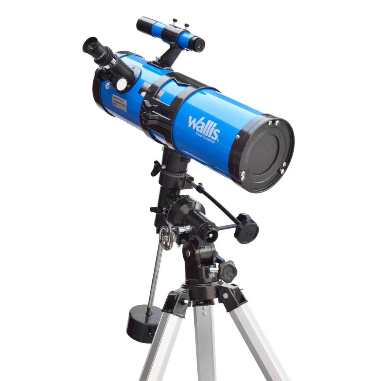 Telescopio reflector con montura ecuatorial EQ3 amp. 500mm x 114 mm, azul