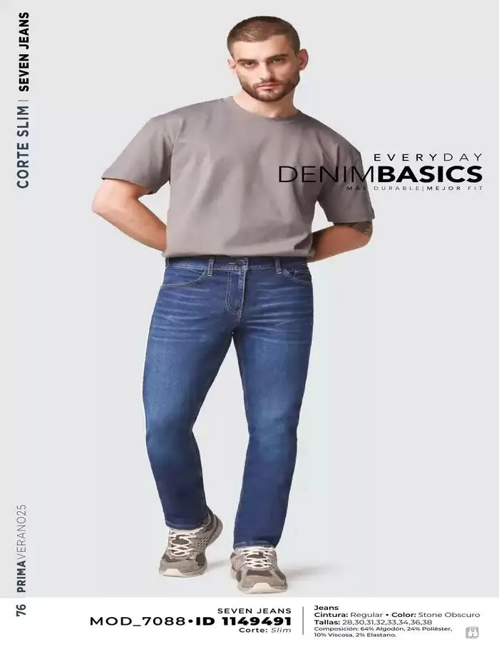 Catálogo de SEVEN JEANS | PV | DIG | 2025 | 1E 1 de abril al 30 de septiembre 2025 - Pagina 76
