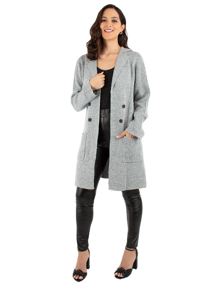 Suéter Amad cuello solapa para mujer