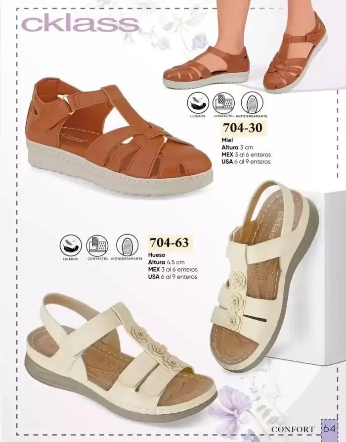 Catálogo de Catálogo Cklass Confort Primavera Verano 2025 México 8 de enero al 30 de junio 2025 - Pagina 61