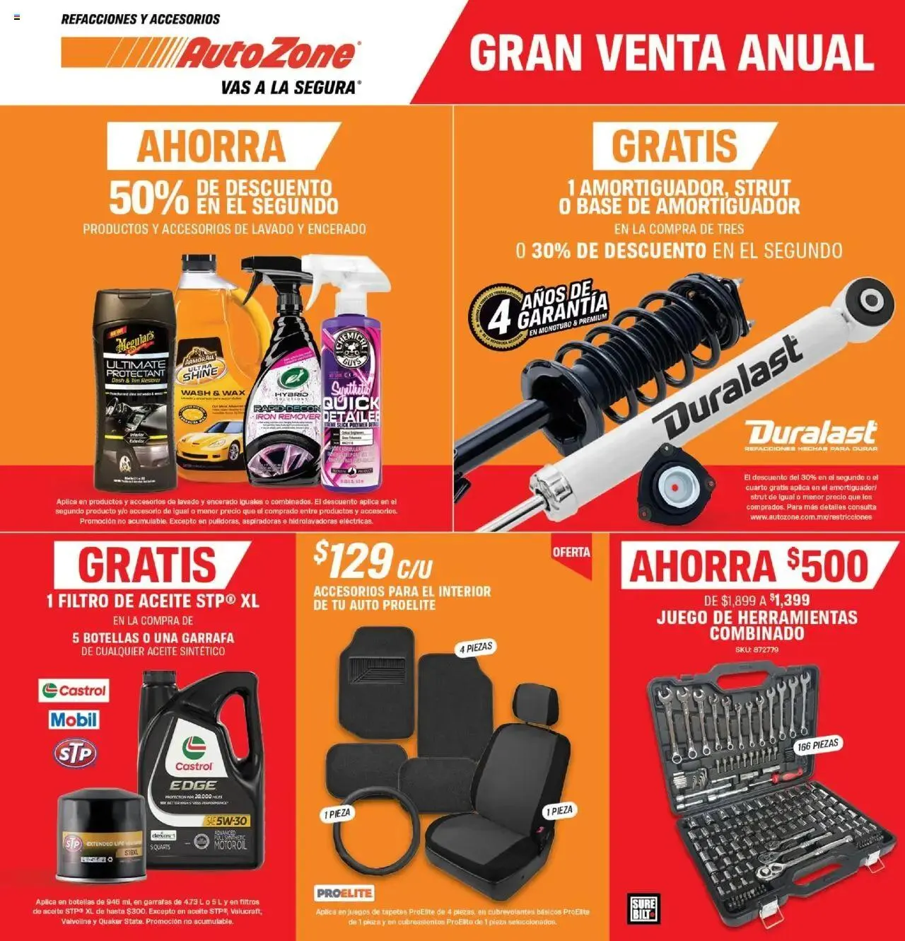 Catálogo de AutoZone catálogo 18 de mayo al 21 de junio 2025 - Pagina 1