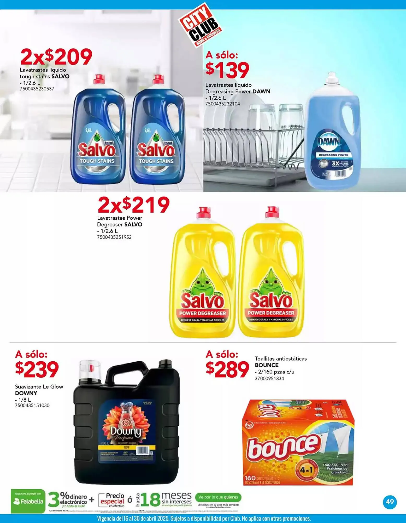 Catálogo de Catálogo City Club 1 de abril al 30 de abril 2025 - Pagina 49