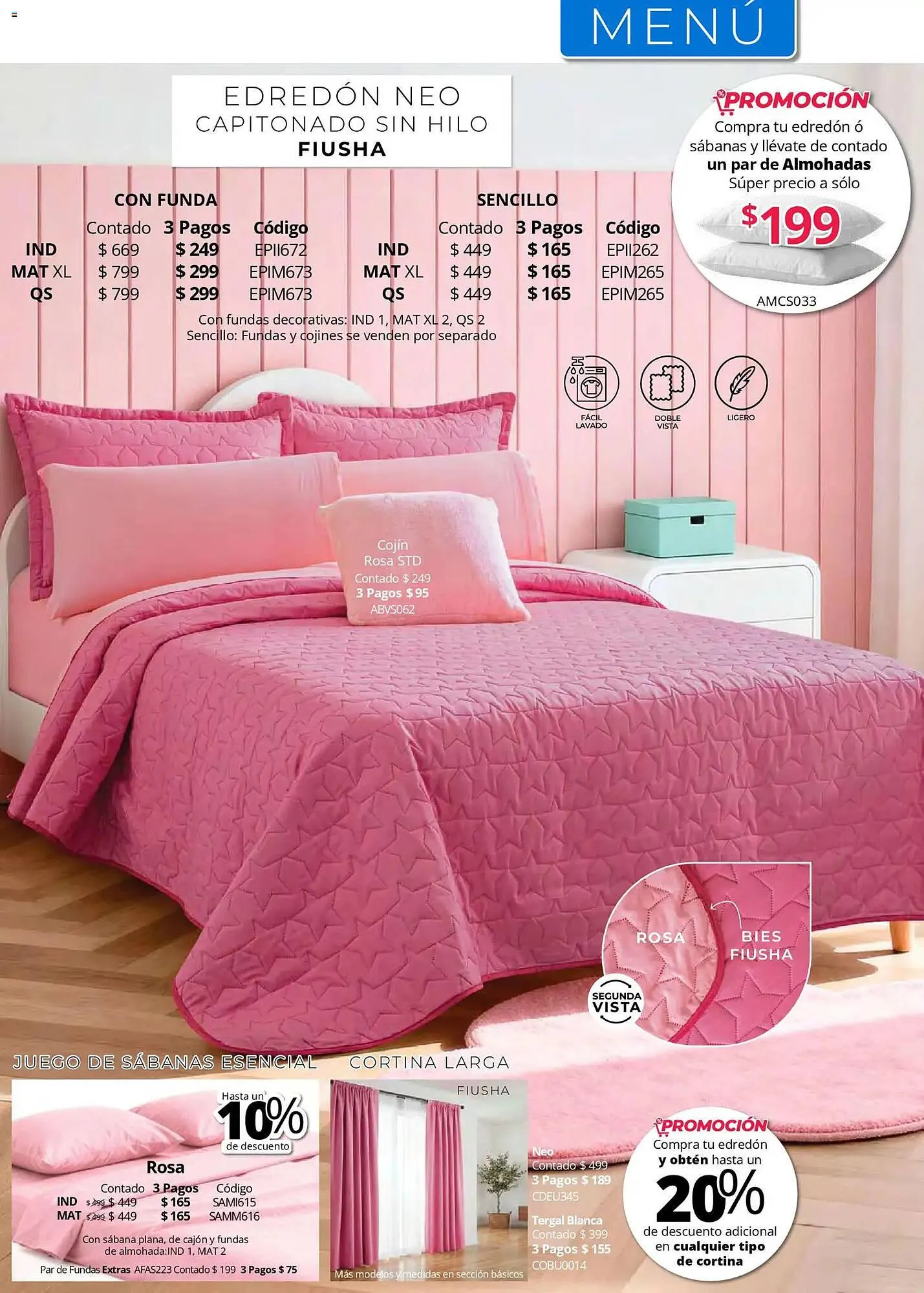 Catálogo de Catálogo Colchas Concord 1 de mayo al 1 de agosto 2026 - Pagina 100