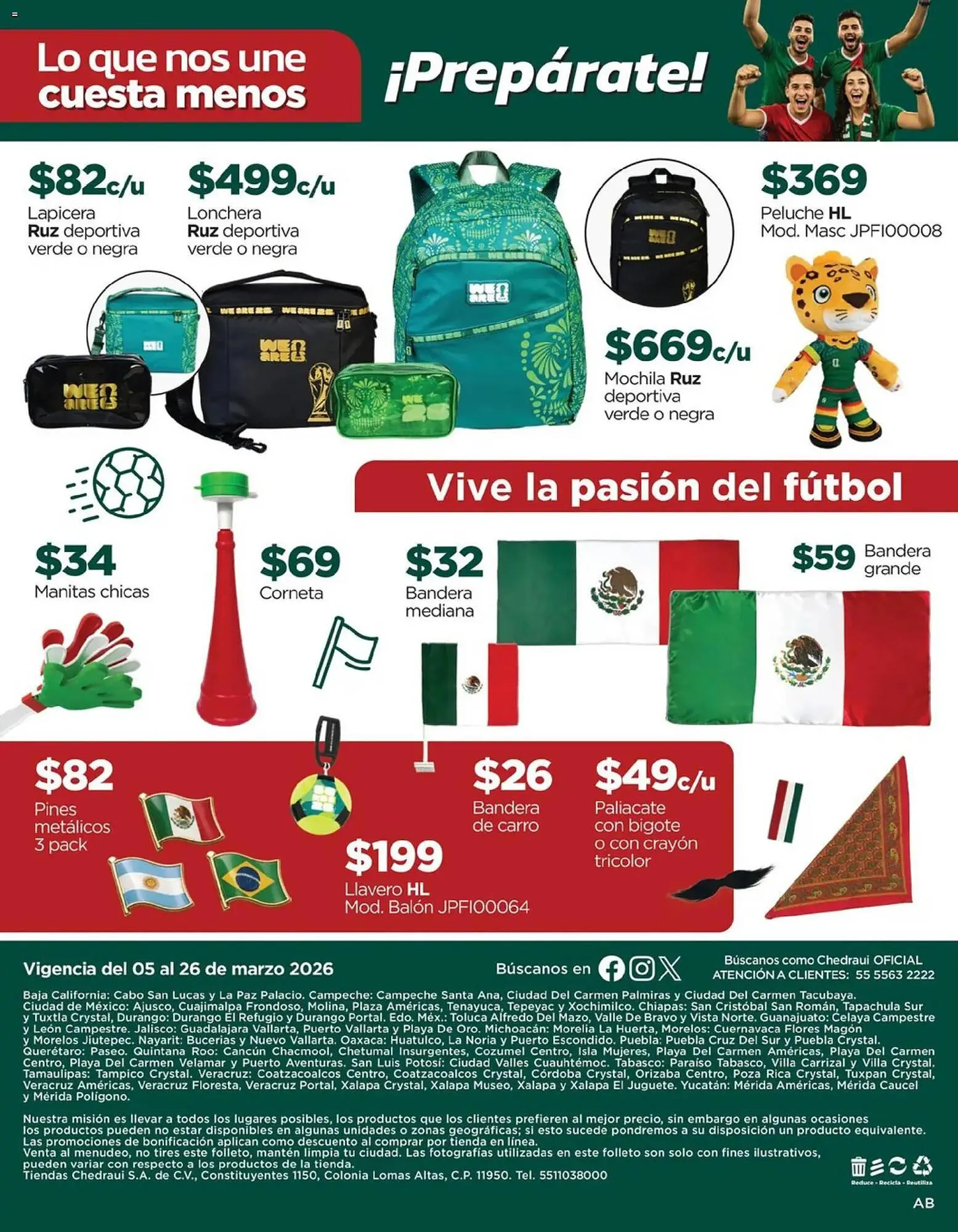 Catálogo de Folleto Chedraui 5 de marzo al 26 de marzo 2026 - Pagina 16