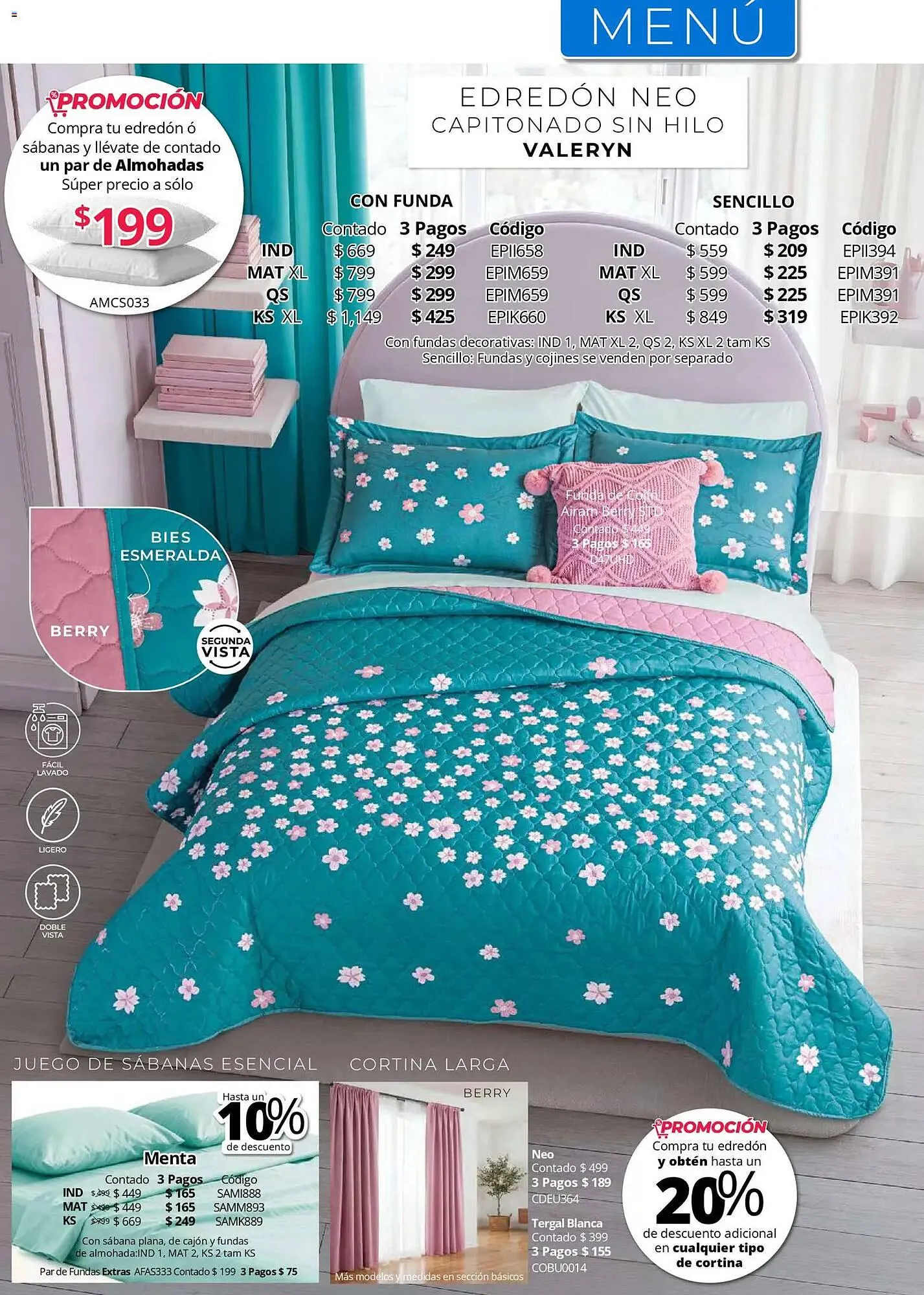Catálogo de Catálogo Colchas Concord 1 de mayo al 1 de agosto 2026 - Pagina 71