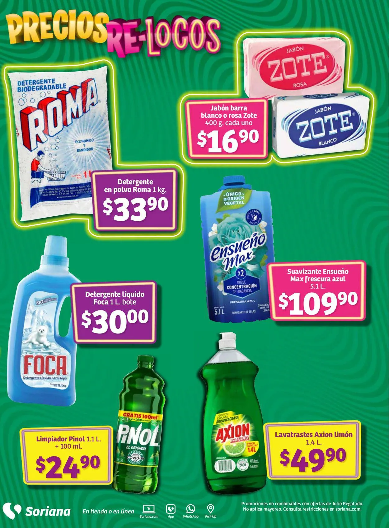 Catálogo de Soriana - Folleto Julio Regalado Mercado Nacional Oferta actual 13 de julio al 20 de julio 2023 - Pagina 19