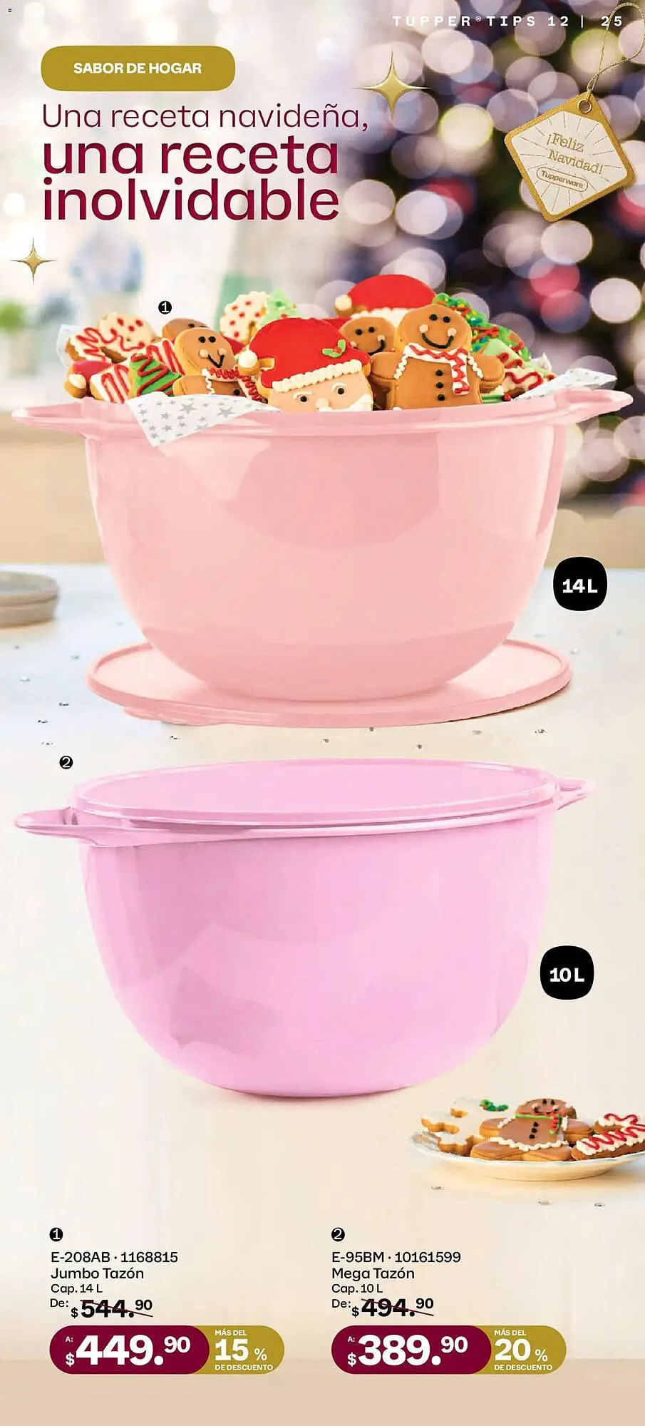 Catálogo de Catálogo Tupperware 3 de noviembre al 1 de diciembre 2025 - Pagina 25