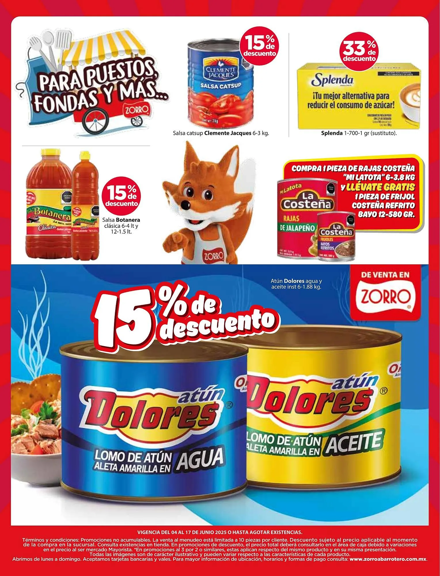 Catálogo de Catálogo Zorro 4 de junio al 17 de junio 2025 - Pagina 17