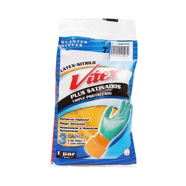 Guante Vitex Plus Satinado #7 Par - Vitex - 1 pieza