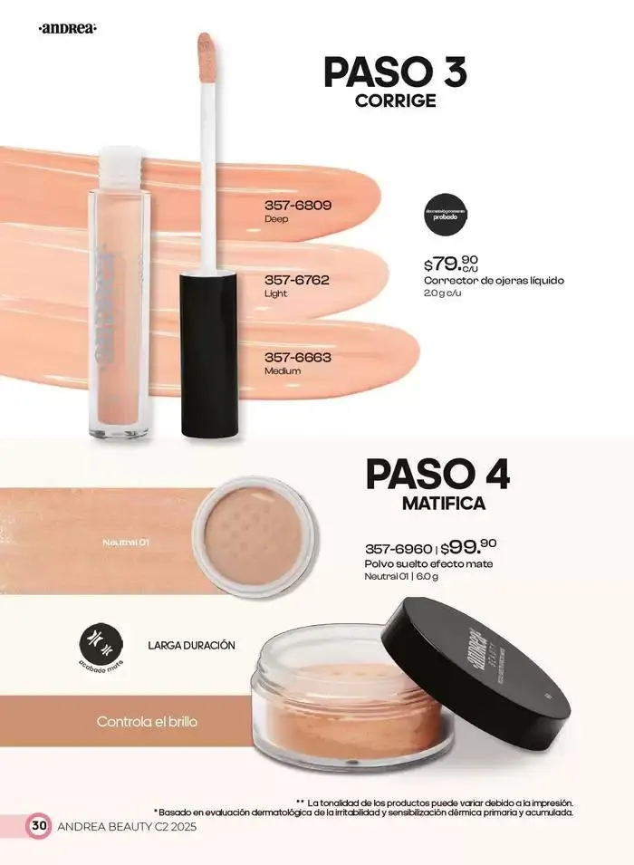 Catálogo de ANDREA | BELLEZA INTEGRAL DAMA 21 de marzo al 20 de abril 2025 - Pagina 30