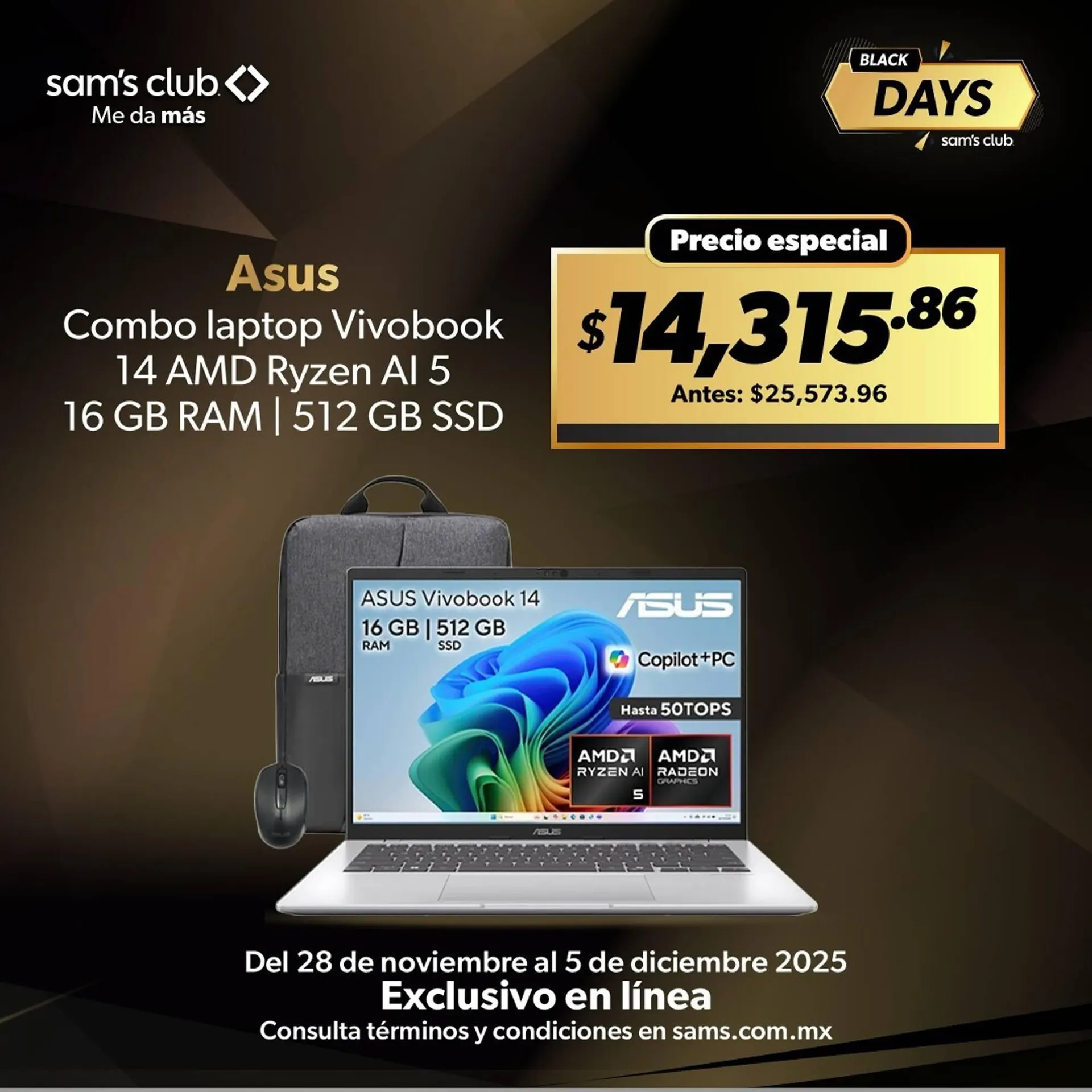 Catálogo de Catálogo Sam's Club 2 de diciembre al 5 de diciembre 2025 - Pagina 3